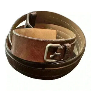 Prada Brown Leather Belt Runway  collection Spring 2009